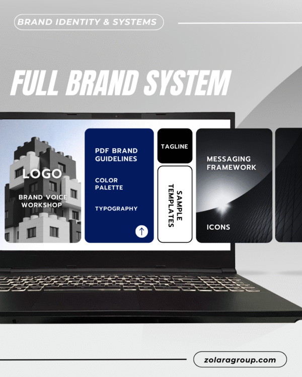 Complete Brand System, Ready to Deploy