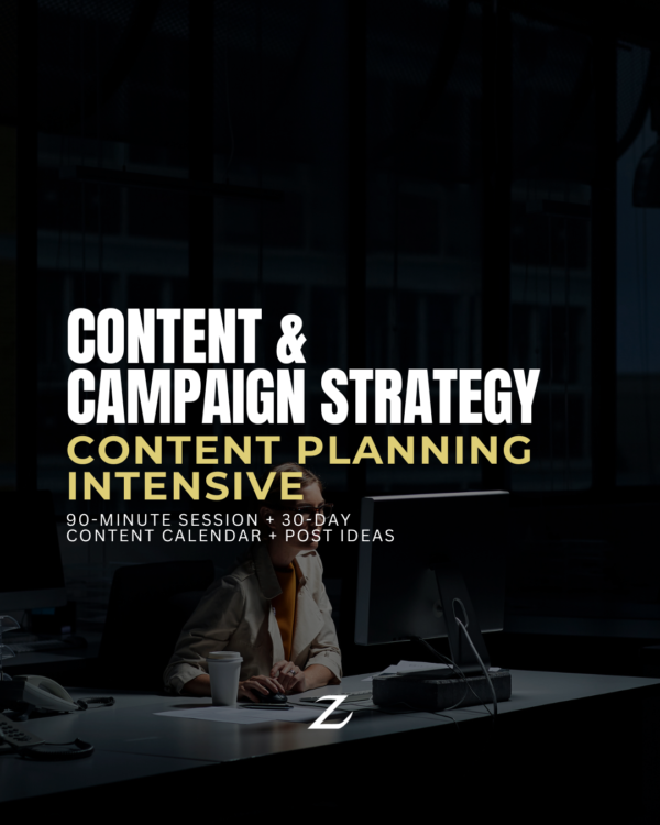 Content Planning Intensive